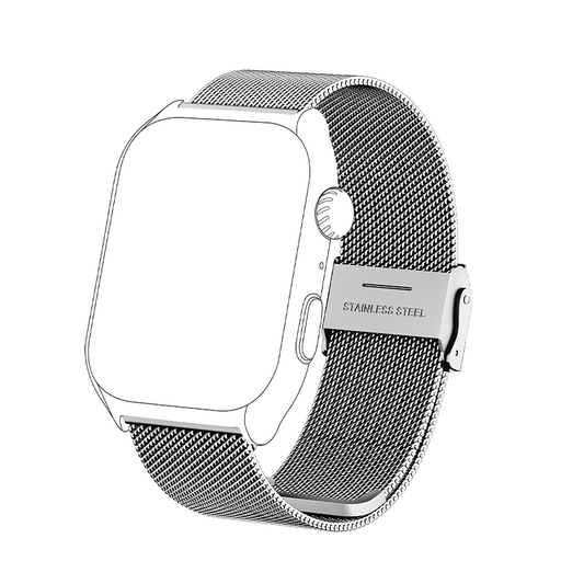 Universal 22mm Silver armband metall